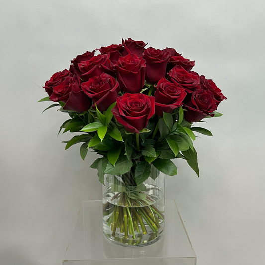 25 Roses in a Vase.